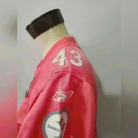 NFL PITTSBURGH STEELERS Troy Palomalou women's superbowl XLV jersey Size medium. - Picture 6 of 11